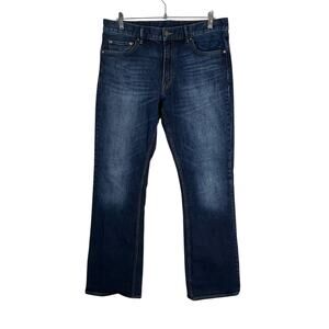 Banana Republic Men’s Jeans 34x32 Bootcut Dark Wash Stretch Denim